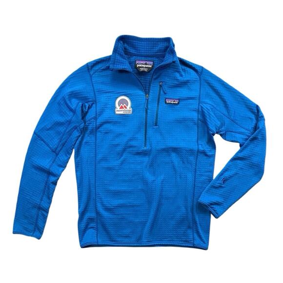 Patagonia Moondance Adventures Aqua Blue Base Layer Jacket - M - Picture 1 of 3
